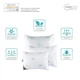 Подушка Super Soft Classic аналог лебяжьего пуха ТМ IDEIA 45*45 см (8-12306) - изображение 5