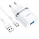 Блок живлення Hoco N1 1 порт + кабель USB-C комплект білий - зображення 3