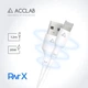 Кабель ACCLAB PwrX 20W USB-A to Lightning 1.2 м White (1283126559549) - зображення 3