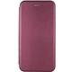 Кожаный чехол (книжка) Epik Classy для Oppo A17 / A17K Бордовый - изображение 1