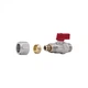 Кран шаровой обжимной для труб 1/2" на 16 мм SD Forte SF262W15 - изображение 4