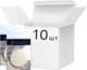 Упаковка спонжей db Cosmetic №993 прорезиненных Круг Белых 10 шт (8026816999934) - изображение 1