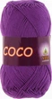 Пряжа Vita Cotton Coco 3888 фіолетовий - зображення 2