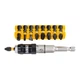 Набор бит DeWALT IMPACT TORSION, ударные, Torx, Philips, Pozidriv,Slotted, PH2, L=25 мм, 10 шт (DT70518T) - изображение 1