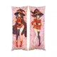 Подушка дакимакура Мегумин Megumin Konosuba декоративная ростовая подушка для обнимания 40*100 - изображение 1
