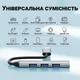 USB-хаб, концентратор / розгалужувач для ноутбука Addap UH-05, на 4 порти USB 3.0 + USB 2.0, Gray - зображення 4