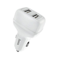 Автомобильное зарядное устройство Hoco Z36 2.4A 2xUSB - White - изображение 2