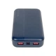 УМБ Пауербанк REMAX RPP-213 20000 mAh із Fast Charge 22.5W PD/QC USB-A/Micro USB/Type-C Blue - изображение 2