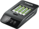 Ładowarka akumulatorków Varta LCD Smart Charger+ EU with 4x AA 2100 mAh Black (57684101441) - obraz 1