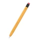 Силіконовий чохол CasePro Protective Sleeve Yellow для Apple Pencil 2 - зображення 1