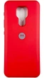 Чехол Soft Case на Motorola E7 Plus красный - изображение 1
