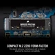 Накопичувач SSD 1TB M.2 NVMe Corsair MP600 Pro NH M.2 2280 PCIe Gen4.0 x4 3D TLC (CSSD-F1000GBMP600PNH) - зображення 6