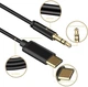 Аудио-переходник XoKo AUX-002 Type-C - Jack 3.5 мм 1 м Black (AUX-002-BK) - изображение 4