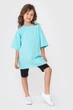 Дитяча футболка KIDS блакитна 134/140 (7770167) - изображение 2
