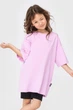 Дитяча футболка KIDS бузкова 146/152 (7770166) - зображення 2