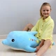 Мягкая игрушка Дельфин Флинт 100 см Копиця (21524-4) Голубой - изображение 3