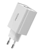 Мережевий зарядний пристрій + кабель! - 2хUSB порти 2,4A + USB Type-C кабель 1 м білий - Proda PD-A28c - изображение 5