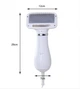 Фен расческа для шерсти собак и кошек Pet Grooming Dryer WN 10 2в1 Белая - изображение 5