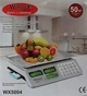 Весы Торговые электронные Wimpex WX-5004 металлические кнопки 50 кг/4v/2г Нержавеющая сталь 25 кВт - изображение 3