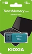 Флеш-накопитель USB 16GB Kioxia TransMemory U202 Blue (LU202L016GG4) - изображение 6