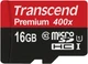 Карта пам`ятi MicroSDHC 16GB UHS-I Class 10 Transcend Premium 400x (TS16GUSDCU1) - зображення 1