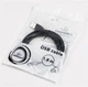 Кабель Cablexpert (CCP-USB2-AMBM90-6) USB2.0 A - USB В, угловой, 1.8 м, премиум, черный - изображение 4