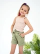 Детский топ для девочки ISSA PLUS CD1-31 128 см Бежевый (2007682421725) - изображение 1