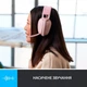 Навушники Logitech Zone Vibe 100 Wireless Rose (981-001224) - изображение 13