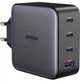 Универсальное портативное быстрое зарядное устройство Ugreen CD226 GaN 100W 3C1A на 4 USB - изображение 1