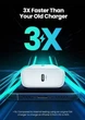 Сетевое зарядное устройство Ugreen CD137 PD 20W Fast Charger + USB-C to Lightning Cable 1m Suit - изображение 3