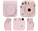 Набор Fujifilm INSTAX Mini 12 Blossom Pink розовая фотокамера мгновенной печати / картридж 10 фото / чехол / альбом 64 фото - изображение 14