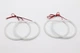 Ангельські очі bmw e46 2х131мм 2х146 мм LED Cotton - зображення 3