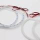 Ангельські очі bmw e46 2х131мм 2х146 мм LED Cotton - зображення 4