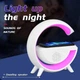 Док-станція Smart Light з нічником і Bluetooth колонкою для iPhone/Android White - зображення 3