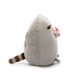 Мягкая игрушка кот Пушин кэт Pusheen cat S&T с Пончиком в лапках 15х12 см Серый (n-71) - изображение 5