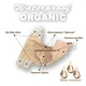 Багаторазовий підгузок Waterproof Organic (Ontario Baby) від 6 до 12 місяців, вага від 7,5 до 11,5 кг, ART-0000604, бежевий - зображення 3