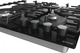Варильна поверхня Gorenje GTW642SYB Black - изображение 4