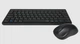 Комплект бездротовий Rapoo 8000M Black - изображение 3