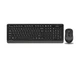 Комплект бездротовий (клавіатура+миша) A4Tech FG1010S Black/Grey - изображение 1