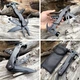 Мультифункціональний інструмент 6 в 1 (мультитул) MULTI-TOOL CLAW HAMMER з набором біт та чохлом в комплекті (чорний) - зображення 9