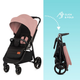 Прогулочная коляска Kinderkraft Grande Plus Pink (KSGRAN00PNK0000) - изображение 6