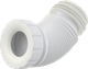 Гнучка підводка розтяжна для випуску унітазу Alca Plast A97SN, 230-530 мм, 70/110×102/122 мм - зображення 1