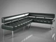 Комплект Тонус без подлокотников Sentenzo 2200x1600x700 Темно-зеленый - изображение 1