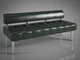 Диван Тонус без подлокотников Sentenzo 1600x600x700 Темно-зеленый - изображение 1