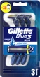 Jednorazowe maszynki do golenia Gillette Blue3 Comfort dla mężczyzn 3 szt (7702018489619) - obraz 2