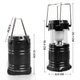 Кемпінговий LED лампа з poverbank GL Camping lantern G-85 світлодіодний акумуляторний ліхтар батарея від сонячної енергії Чорний - зображення 5