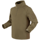 Бойова софтшелл сорочка Condor PATROL QUARTER-ZIP SOFT SHELL 101185 Large, Тан (Tan) - зображення 1