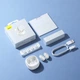 Наушники беспроводные вкладыши с микрофоном Baseus WM02 True Wireless Earphones White (NGTW180002) - изображение 5