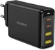Ładowarka sieciowa Choetech PD6005 4xUSB 140W GaN (2xUSB-C+2xUSB-A) Black (PD5007-EU-WH) - obraz 1