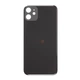 Задня кришка для iPhone 11, великий виріз під камеру, Black - изображение 1